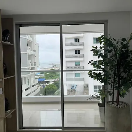 Apartamento Hermoso Con Vista Al Mar Muy Bien Ubicado Apartment Cartagena