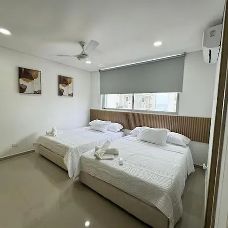 Apartamento Hermoso Con Vista Al Mar Muy Bien Ubicado